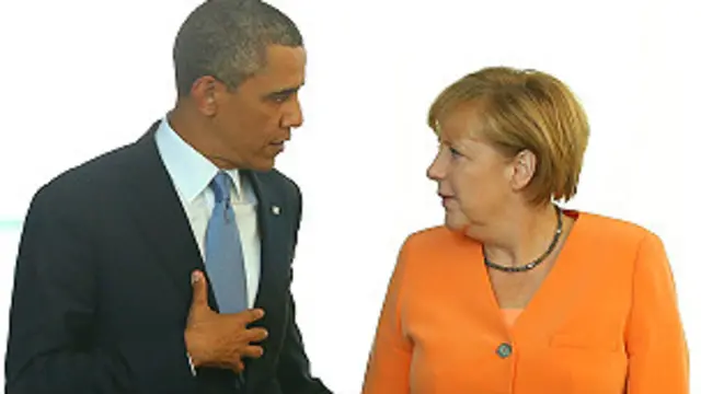 جاسوسی کی رپورٹ پر گذشتہ دنوں جرمن چانسلر انگیلا میرکل نے امریکی صدر سے ناراضگی ظاہر کی