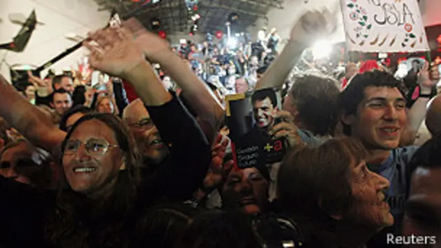 Partidarios de Sergio Massa