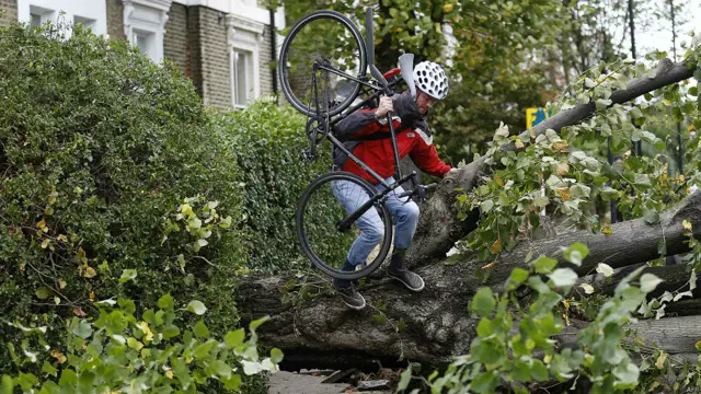 Tormenta en Inglaterra y sur de Gales