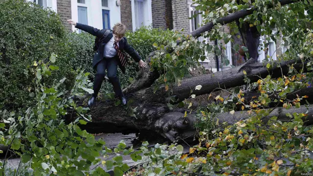 Tormenta en Inglaterra y sur de Gales