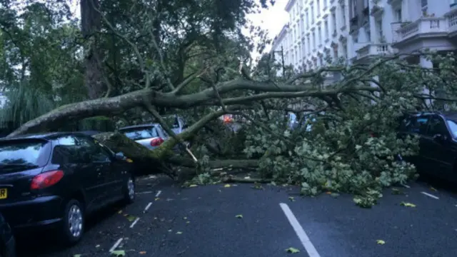 यूरोप, तूफ़ान, ब्रिटेन, तबाही