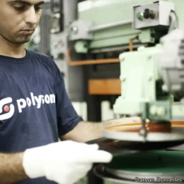 Fábrica da Polysom (Foto: Divulgação)