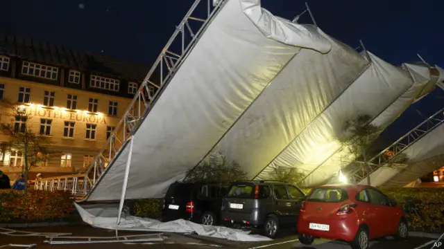 डेनमार्क, तूफ़ान