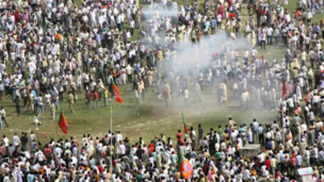 पटना बीजेपी रैली