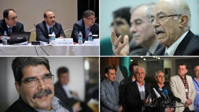 يواجه الائتلاف ضغوطا من الولايات المتحدة وحلفائها لدفعه للمشاركة في مؤتمر جنيف 2