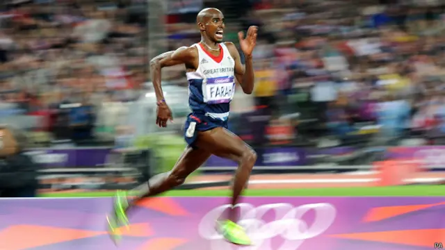 Mo Farah, doble campeón olímpico