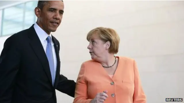 Ông Obama và bà Merkel