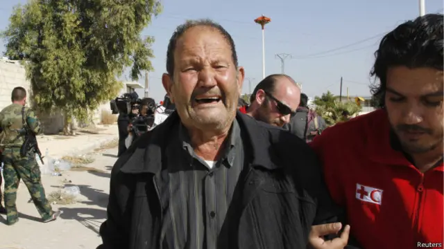 मार्च के महीने से सीरियाई नागरिक मोदामिया में फंसे हुए थे.