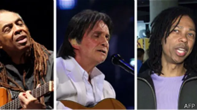 Gilberto Gil, Roberto Carlos y Djavan