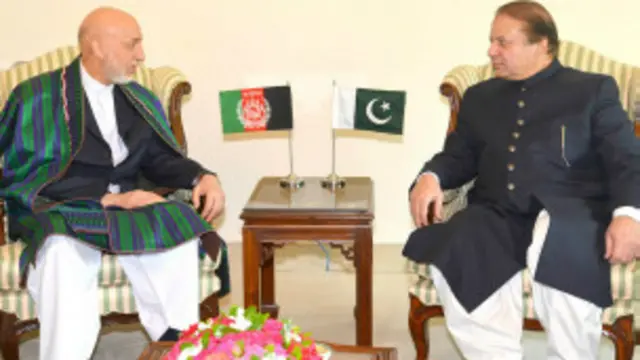 حامد کرزئی اور نواز شریف حال ہی میں لندن میں ملے تھے