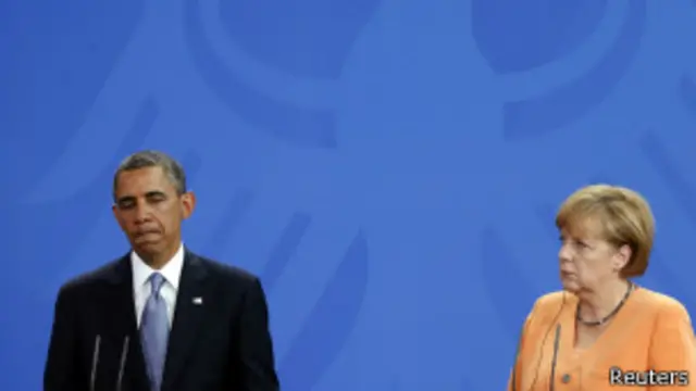 Обама и Меркель