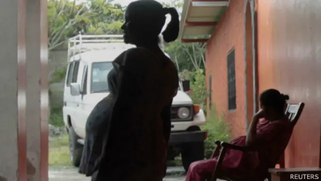 Jovem grávida na Nicarágua. Foto: Reuters