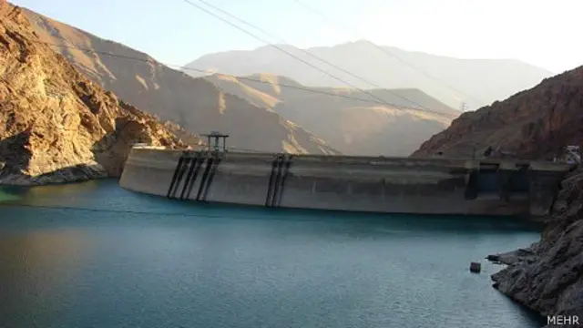 در سال گذشته باران و برف اندکی در ایران باریده است