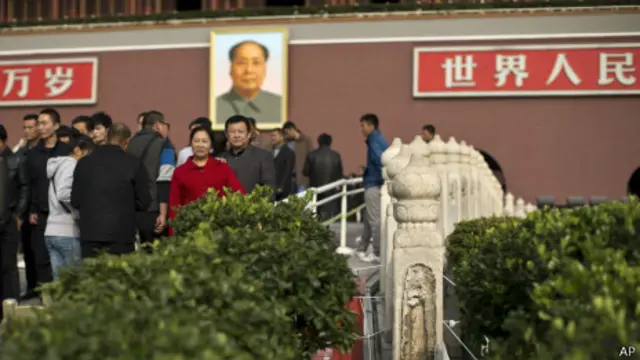 Площадь Тяньаньмэнь в Пекине