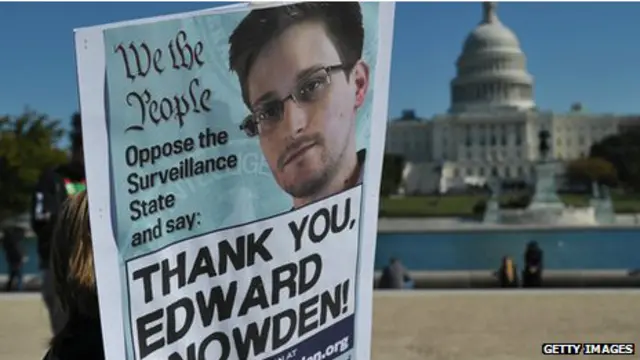 معظم ما كشف عنه موجود ضمن وثائق في حوزة إدوارد سنودين.