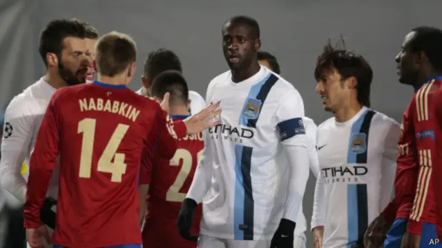 Матч ЦСКА - Манчестер-Сити