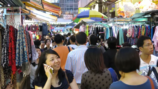 चीन का एक बाज़ार