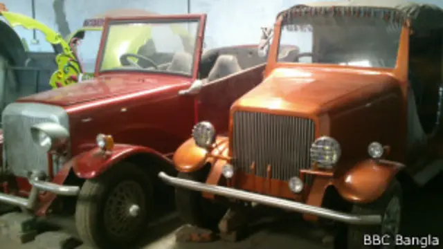 আমির হোসেনের তৈরি এই গাড়ি চলে জ্বালানী ছাড়াই।