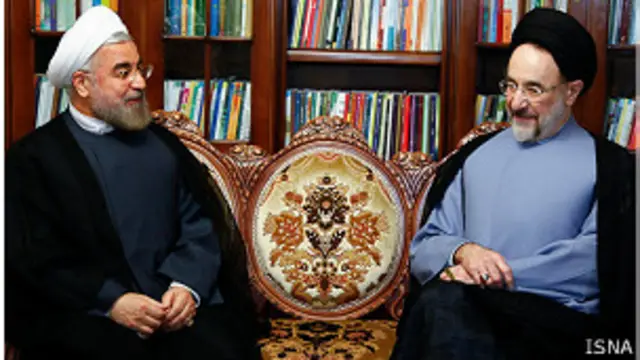 خاتمی و روحانی