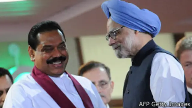 मनमोहन-राजपक्षा