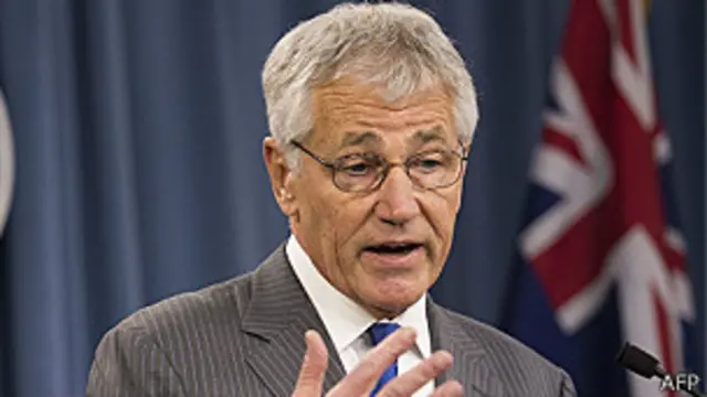 Chuck Hagel, secretario de Defensa de Estados Unidos