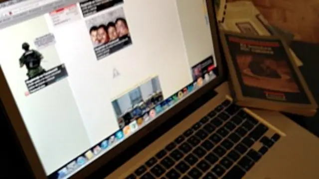 Fotos y videos de decapitaciones son comunes en algunas páginas de internet que cubren noticias del narco en México.