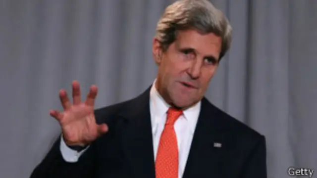 وزير الخارجية الأمريكي، جون كيري
