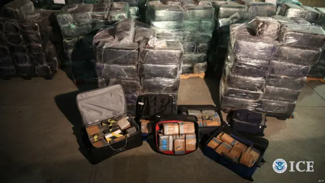 Narkoba ditemukan di dalam terowongan, ICE/AFP