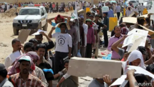 Immigrant workers in Saudi Arabia