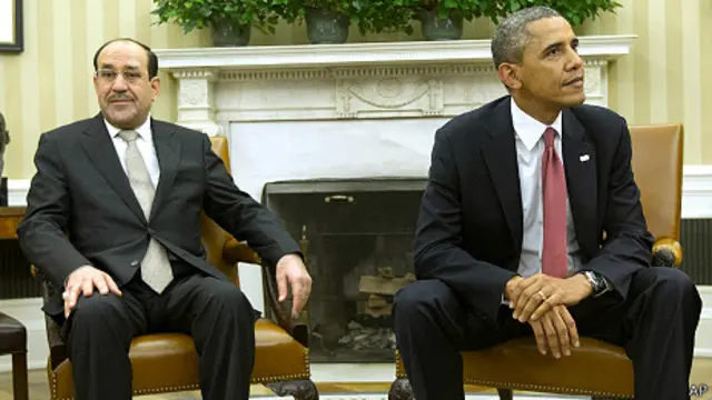 لم يعلن اوباما عن أي عرض جديد بدعم عسكري أمريكي للعراق