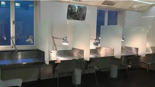 Habitaciones de la droga