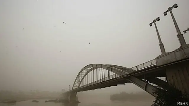 اهواز اخیرا به عنوان آلوده‌ترین شهر جهان شناخته شده است