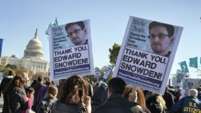 Edward Snowden được nhiều người ở Mỹ ủng hộ