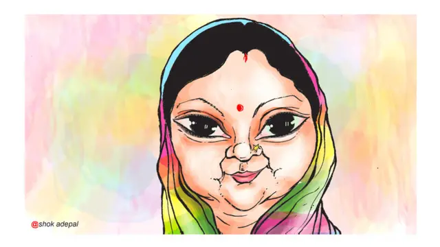 राजनीतिक कार्टून, वसुंधरा राजे