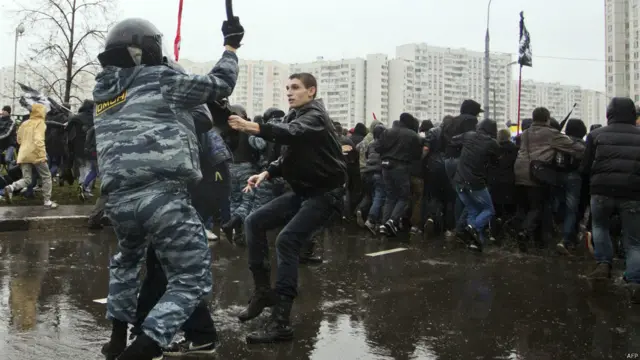 Аресты были, но в небольшом количестве