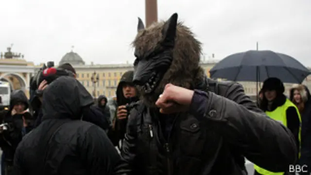 Акция националистов в Петербурге