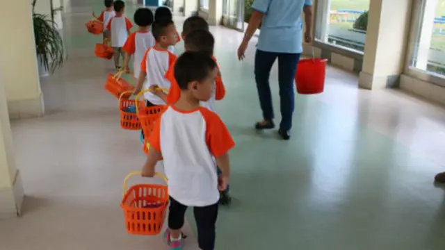 Anak TK di Cina