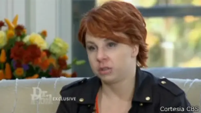 Michelle Knight durante a entrevista ao programa Dr. Phil