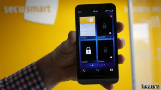 Blackberry z10, Reuters