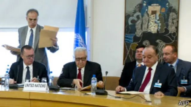 نماینده سازمان ملل در هفتههای گذشته تلاش نفسگیری برای برگزاری نشست صلح سوریه کرده است