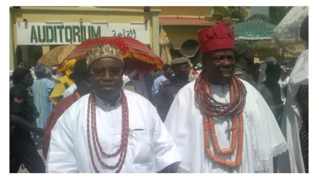 Wasu Sarakunan Gargajiya daga kudancin Nigeria.