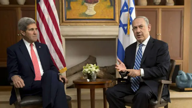 John Kerry dan Netanyahu