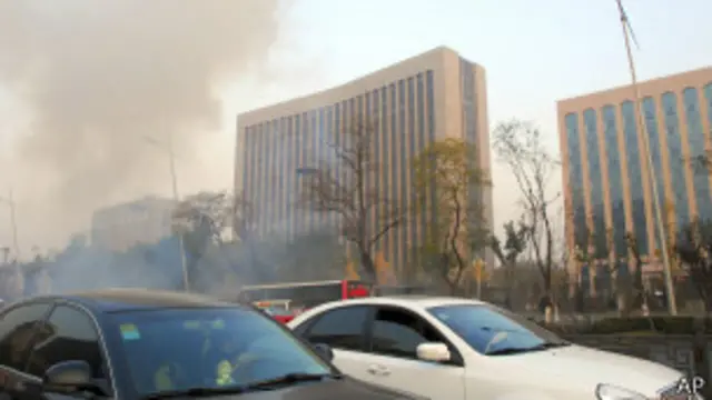 Взрывы в Тайюане