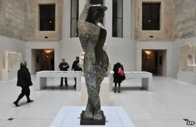 Esta escultura de Marg Moll estuvo en la exhibición de arte degenerado.