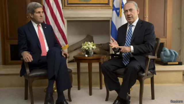 Джон Керри и Биньямин Нетаньяху