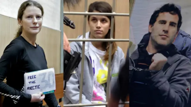 Задержанные в России активисты "Гринпис" из Латинской Америки