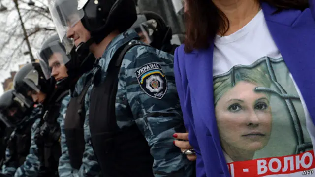 протест в поддержку Тимошенко