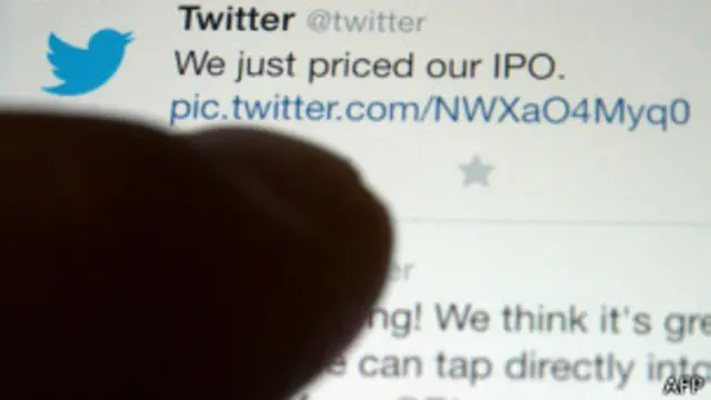 Twitter IPO, AFP