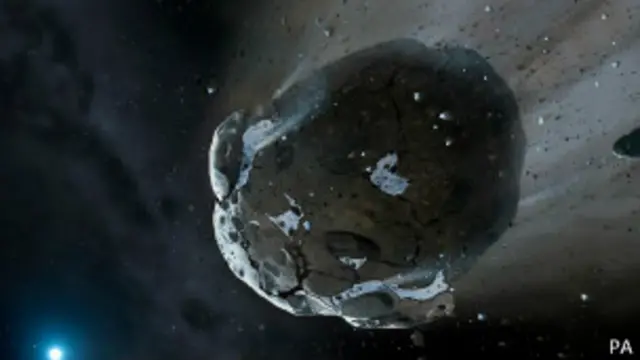 artist impression of an asteroid, PA