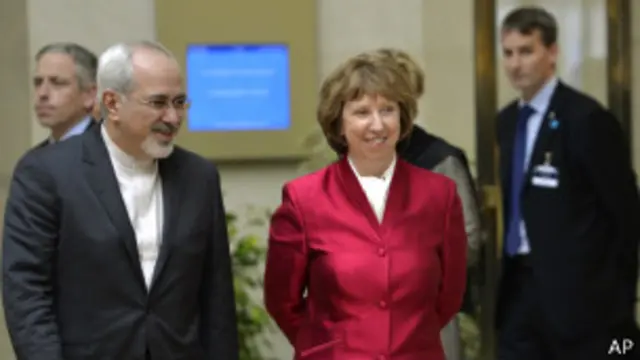 ظریف و اشتون